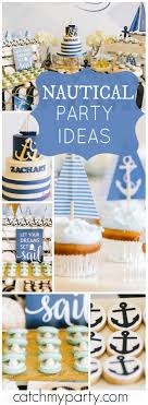 Pumpkin party decorations, nautical parties, and halloween. Nautical Birthday 100th Day Nautical Birthday Party Catch My Party Nautical Birthday Party Nautical Themed Party Nautical Birthday