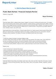 50 consolidated statement of changes in equity. Public Bank Berhad Financial Analysis Review