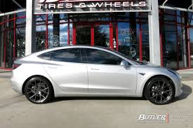 tesla model 3 with 20in vossen vfs6 wheels tesla model tesla vossen 20in vossen vfs6 wheels
