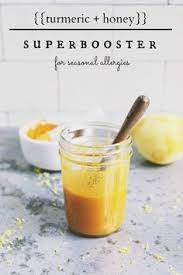 Turmeric Honey Super Booster For Seasonal Allergy Support With Food Love Allergyrelief Naturalal Food Allergies Seasonal Allergies Turmeric And Honey