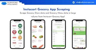 Instacart Grocery App Scraping In 2020 Groceries App Mobile App Android Mobile App