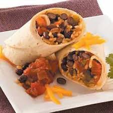 Quick Bean And Rice Burritos Recipe Recipes Breakfast Recipes Easy Food