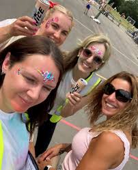 Hermitage Primary School colour run and summer fayre funds memorial garden  for “inspirational community volunteer”