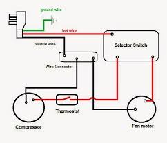 There is small thermostat wiring that is wired between your indoor blower or furnace and the wire runs to the outdoor unit. Download 32 Split Ac Outdoor Capacitor Wiring Diagram