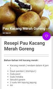 Dengan digoreng, doh pau jadi rangup dan garing. Resepi Pau Fur Android Apk Herunterladen