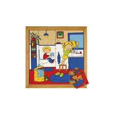 This little puzzle is quite the challenge to solve, and fun to build. Personal Hygiene Puzzles Washing Your Hands 16 Pieces Nienhuis Montessori Bulgaria