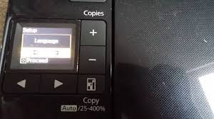 How To Change Language In Epson Stylus Sx218 Printer Youtube