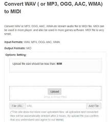 1to get started, upload one or more.mid files to the converter area. 10 Best Mp3 To Midi Converters To Convert Mp3 Files To Midi Format