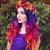 Mermaid Cotton Candy Sunset Hair