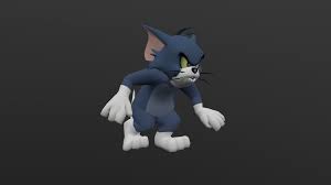 Tomc 020 Tom Cat Sneaking Forward In 2020 3d Model Cats Low Poly 3d Models