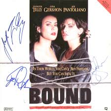 Larry king now on ora.tv. Bound Movie Cast Laser Media Cover Signed Co Signed By Jennifer Tilly Joe Pantoliano Gina Gershon Historyforsale Item 278754