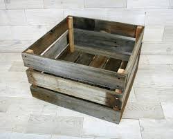 Hopefully, you will find something here to inspire you. This Barn Wood Crate Has Outside Height Of 12 Length And With Options 8x8 8x12 8x16 8x20 8x24 8x28 12x12 12x16 12x20 Barn Wood Wood Crates Wood Bin