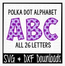 Svg, dxf, png & jpeg. Free Polka Dot Alphabet Polka Dot Pattern Cut File Free Svg 1 Mermaid Hd Png Download Kindpng