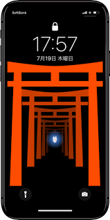 スリープ解除で奥行きを表現 ロック画面用壁紙 iphone6 壁紙 壁紙