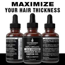 Experiencing hair loss is a very common phenomenon, click here to know how castor oil and other natural remedies can help with hair regrowth. 100 Organic Cold Pressed Jamaican Black Castor Oil 1fl Oz By Hair Thickness Maximizer Pure Unrefined Oils For Thickening Hair Eyelashes Eyebrows Avoid Hair Loss Thinning Hair For Men And Women