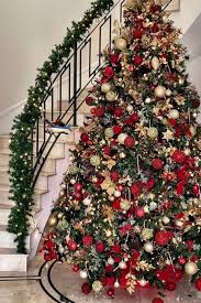 Red and gold christmas tree décor a christmas tree is the main decor piece in any home and even outdoors. 61 Stunning Christmas Tree Decorations Chaylor Mads In 2020 Red And Gold Christmas Tree Christmas Tree Inspiration Christmas Tree Decorations