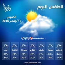 أحوال الطقس المتوقعة على أغلب مناطق ليبيا اليوم الخميس Libya Weather