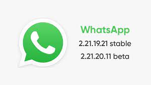 Prueba la última versión de whatsapp messenger para android. Download Whatsapp 2 21 19 21 Stable And 2 21 21 6 Beta