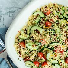 Edamame salad with shiso and meyer lemon vinaigrette recipe. Middle Eastern Couscous Salad With Barberries