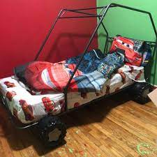 After our first test of the shredbed frame, we found out why we weren't getting full power. Xander Gunmetal Twin Go Kart Bed Walmart Com Walmart Com