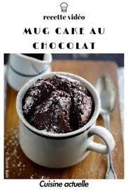 Mug Cake Au Chocolat Recettes Recette Recette Mugcake Mugcake Chocolat Recette Gateau Rapide