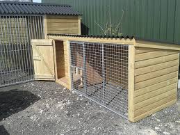 Although dogs available from rescue organizations may be younger, many retired service dogs will be older dogs and require frequent veterinary services. Wooden Steel Dog Kennels For Sale Vale Stables