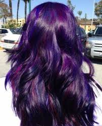 Hair Style With Pink Purple Blue W Black Undertones Hair Styles Hair Color Purple Hair