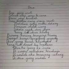 Malam ini kutandu waktu ke peraduan mega. Tolong Ubah Ke Prosa Brainly Co Id