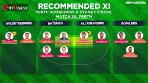 06:40sydney sixers vs perth scorchers. Perth Scorchers Vs Sydney Sixers Bbl 2020 21 Fantasy Pick Team Predictions