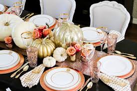 See more ideas about reception table settings, table decorations, reception table decorations. How To Set An Elegant Rose Gold Fall Table