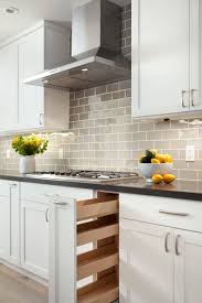 Kitchen drawers efficiently holding dishes, in a photo from ikea. 75 Beautiful Modern Kitchen Pictures Ideas December 2020 Houzz