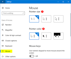 Today i am showing you how to change your mac cursor from the old boring regular cursor to something that you might like. Change Mouse Pointer Size And Color In Windows 10 8 7 Password Recovery