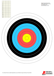 Archery practice puts a lot of force on the target. The Stay At Home Target Face Generator Custom Bow Grips And Archery Accessories