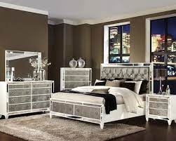 The lamp on top of the table by house of hampton is also acrylic. 20 Glass Bedroom Set Magzhouse