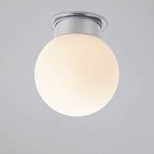 This fixture uses screws for mounting to the box. Modern Ceiling Mount Round Glass Sconces Lights Fixture Bathroom Lamp White Glass Globe Shape Ball Bedroom Dinning Room Lamp Shades Wall Lights Lamp Fanlamp Gu10 Aliexpress