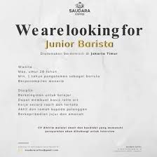 Pembaharuan terakhir 27 april 2021. Junior Barista Atmago