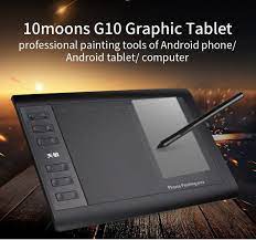 Original 10moons G10 Master Graphic Tablet 8192 Levels Digital Drawing Tablet No Need Charge Pen Tablet Suppor Digital Drawing Tablet Drawing Tablet Pen Tablet