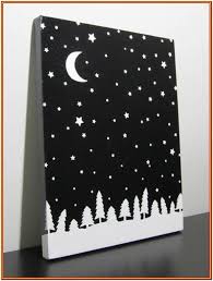 Art Black And White Painting Ideas For Beginners Black And White Painting Ideas For Beginners Simple Canvas Paintings Canvas Painting Diy Christmas Art