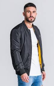 Black And Gold Bomber Jacket Mens Gianni Kavanagh Black Gold Reversible Bomber Jacket Color Black Gold Composition 100 Polyester Mode In 2020 Mens Outdoor Jackets Urban Fashion Streetwear Fashion