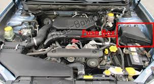 Some components may have multiple. Fuse Box Diagram Subaru Legacy 2010 2014