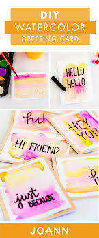 These watercolor diy greeting cards use stamps as an outline, so painting them is just like coloring in a coloring book. Birthday Cards Thank You Notes You Name It These Diy Watercolor Greeting Cards Are Great For Any Diy Watercolor Greeting Cards Diy Watercolor Greeting Cards