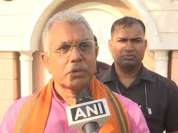 A closed chapter now...": BJP leader Dilip Ghosh
