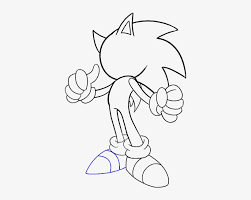 He corner of the eyes up from the eyeline. How To Draw Sonic The Hedgehog Draw A Real Sonic Transparent Png 678x600 Free Download On Nicepng