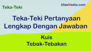 3+ contoh daftar riwayat hidup tulis tangan terbaru terbaik & menarik. Teka Teki Pertanyaan Lengkap Dengan Jawaban Ulasmedia Com