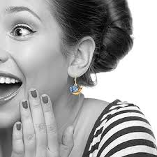 Face Earrings Women Daisy Smiley Face Earrings : R/Earrings Types Of Dangle  Earrings Uk