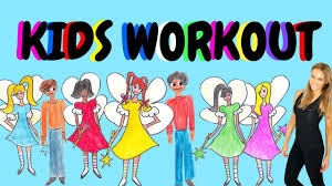 Help your students learn the best ways to be healthy and fit with these different activities! Exercise For Kids Fun Workout For Kids Easy Exercise For Kids At Home Workout For Children Youtube