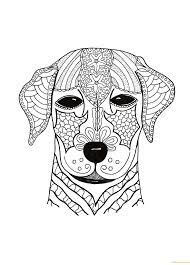 This cute coloring page will let your child have fun and relax while getting familiar with numbers. Cute Dog Face Coloring Pages Hard Coloring Pages Coloring Pages For Kids And Adults