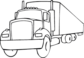 Big Truck Free Coloring Pages For Kids Coloring Pages Truck Coloring Pages Coloring Pages For Boys Tractor Coloring Pages