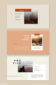 Download Premium Vector Of Autumn Color Tone Social Media Blog Template In 2020 Presentation Layout Book Design Layout Powerpoint Presentation Design