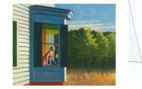 Cape Cod Morning , 1950 von Hopper Edward Kunst Postkarte und Museum Shop;  Kunstkarte kaufen.